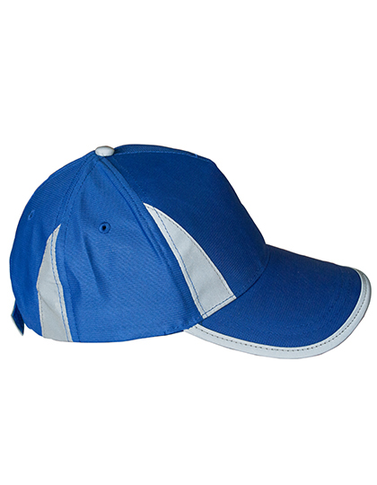 KX054 Adult Premium Hi-Vis Cap Nice One Size / Royal Blue
