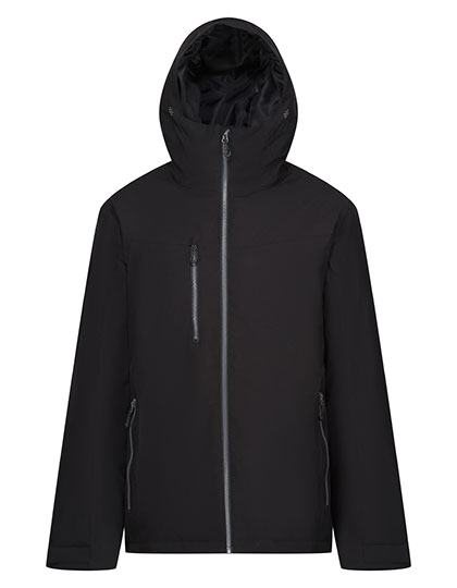 RG253 Navigate Waterproof Insulated Jacket S / Black/Seal Grey