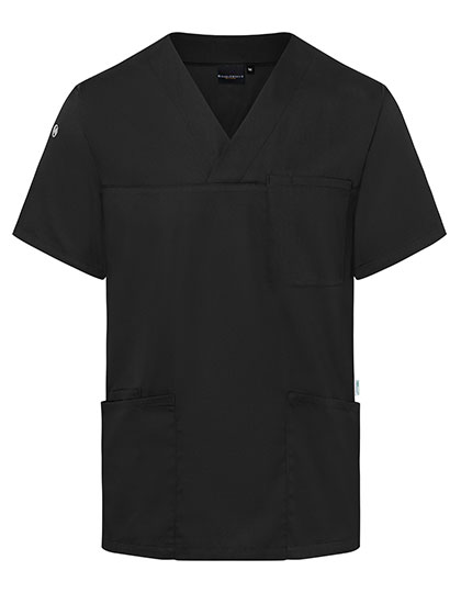 KY139 Herren-Schlupfkasack Essential S / Black (ca. Pantone 419C)