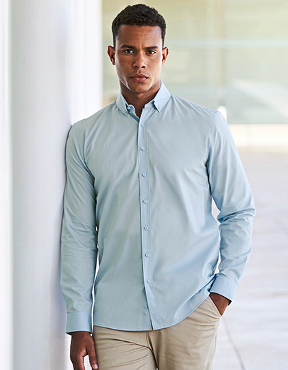 W582 Men´s Long Sleeved ´Cotton Feel´ Coolplus® Shirt