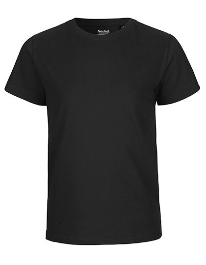 NE30001 Kids´ Short Sleeve T-Shirt 92/98 / Black