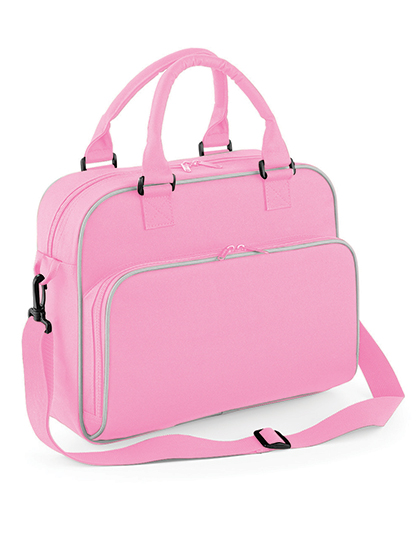 BG145 Junior Dance Bag 39 x 29 x 16 cm / Classic Pink/Light Grey