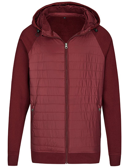 MY810 my mate - Unisex Hybrid Jacket XS / Burgundy