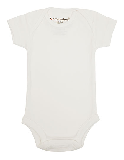 E120K Organic Baby Bodysuit 50/56 / White
