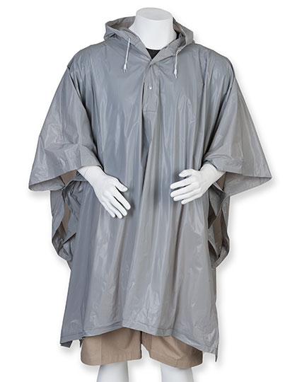 SP010 Splashmacs Poncho One Size / Silver