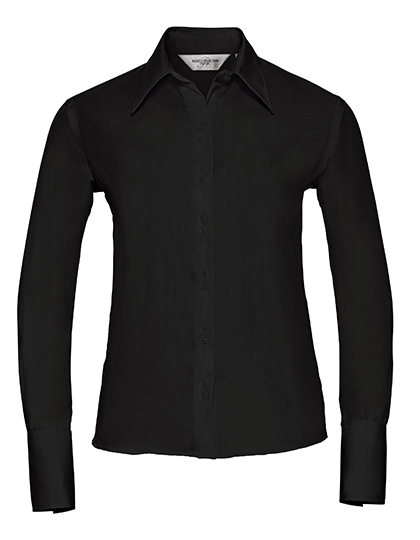 Z956F Ladies´ L/S Ultimate Non-Iron Shirt XS / Black