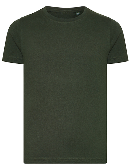 EA001K Cascades Organic Kids T 9/11 (L) / Bottle Green