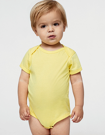 LA4424N Infant Fine Jersey Short Sleeve Bodysuit