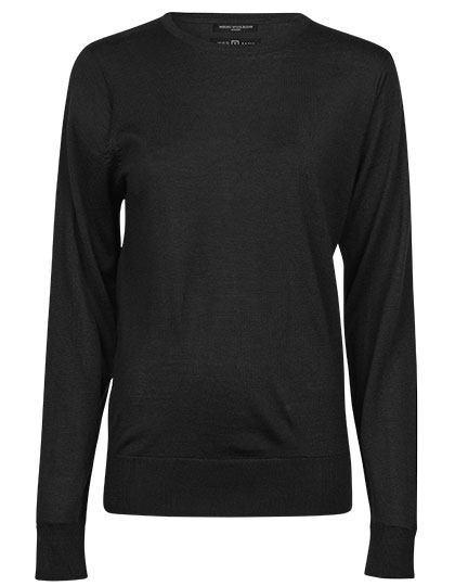 TJ6006 Women´s Crew Neck Sweater S / Black