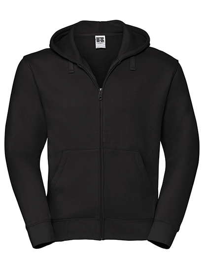 Z266 Adults' Authentic Zipped Hood Jacket XS / Black