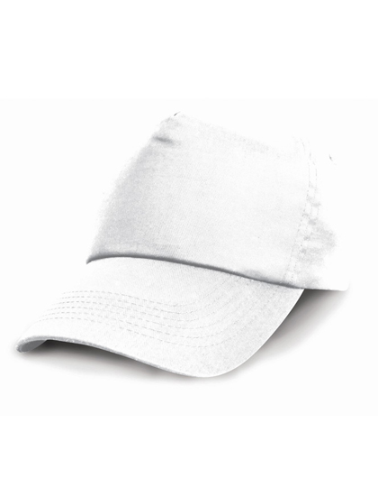 RH05J Junior Cotton Cap One Size / White