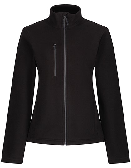 RG6280 Honestly Made Recycled Womens Full Zip Fleece 36 (10) / Black