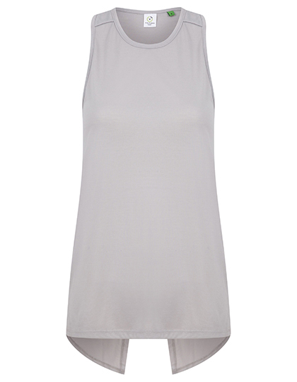 TL507 Ladies´ Open Back Vest XXL / Light Grey