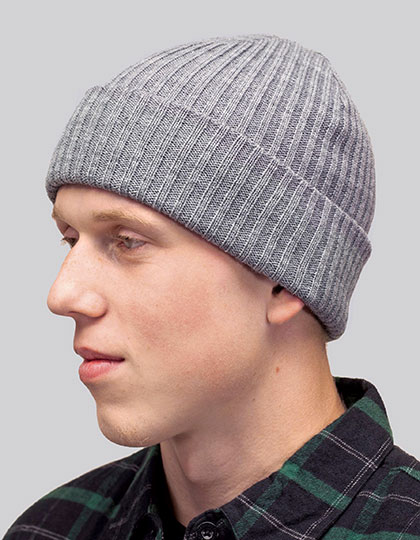 BW801953 POLYLANA® Rib Beanie With Cuff