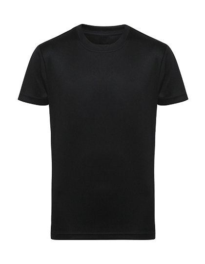 TR10B Kids Performance T-Shirt 3/4 / Black