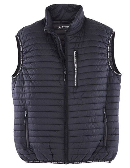 TX30449 Men´s Quilted Vest XL / Black/Anthracite