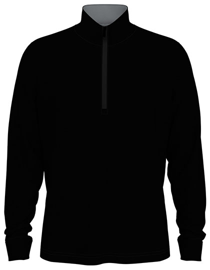 CW350 Men´s 1/4 Zip Pullover S / Caviar