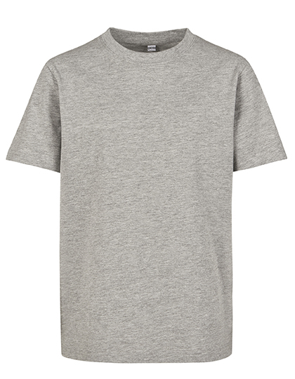 BY116 Kids´ Basic Tee 110/116 / Heather Grey