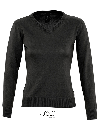 L411 Women´s V-Neck Sweater Galaxy XS / Black