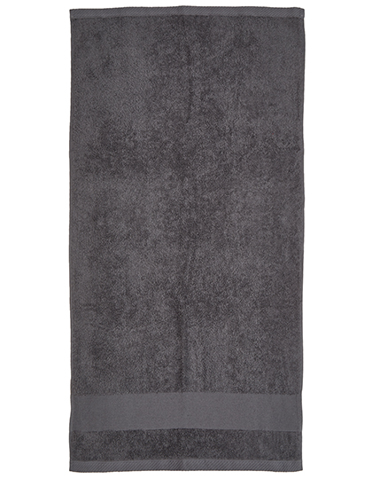 FT100DN Organic Cozy Bath Towel 70 x 140 cm / Dark Grey