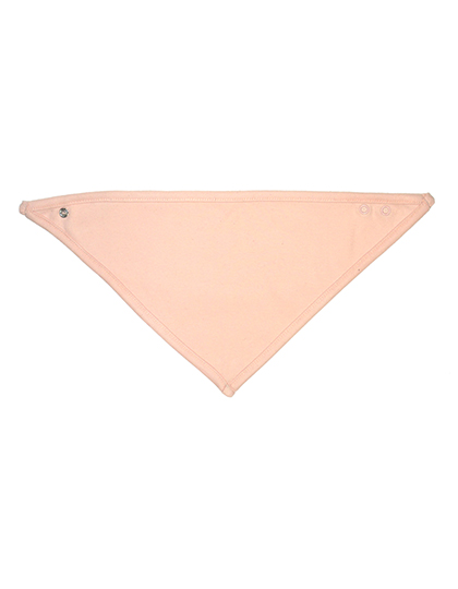 BZ23 Bandana Bib One Size / White/Powder Pink