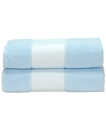 AR081 SUBLI-Me® Bath Towel 70 x 140 cm / Light Blue