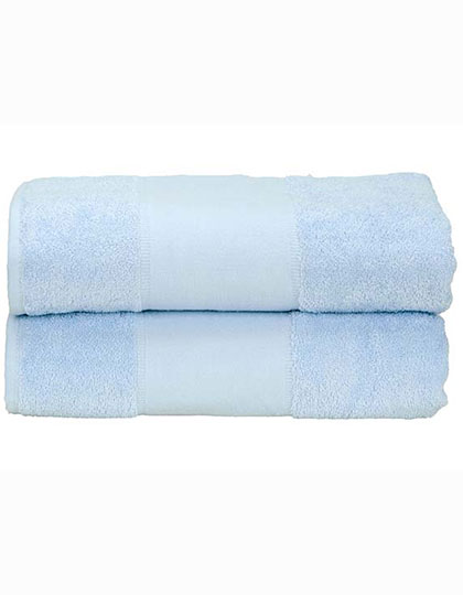 AR071 PRINT-Me® Bath Towel 70 x 140 cm / Light Blue