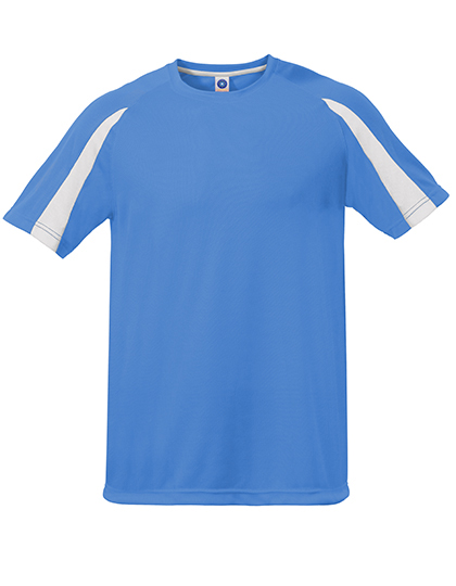 SW309 Unisex Contrast Sports T-Shirt XS / Atoll/White