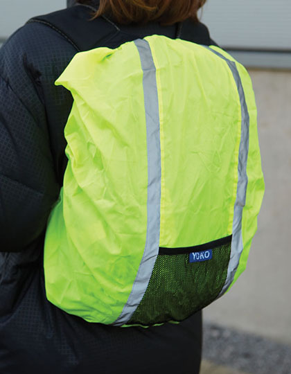 YK068 Hi-Vis Waterproof Backpack Cover