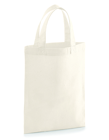 WM103 Cotton Party Bag For Life 19 x 25 cm / Natural