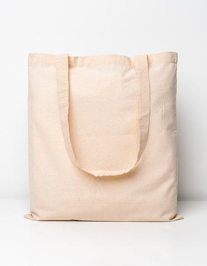 XT004 Cotton Bag PREMIUM Long Handles approx. 38 x 42 cm / Natural