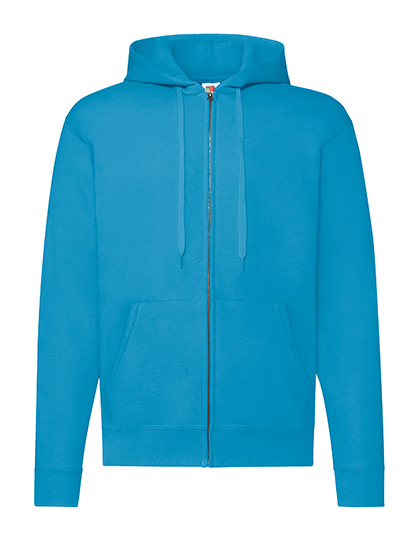 F401N Classic Hooded Sweat Jacket S / Azure Blue