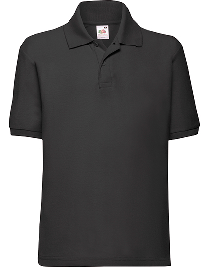 F502K Kids´ 65/35 Polo 104 / Black