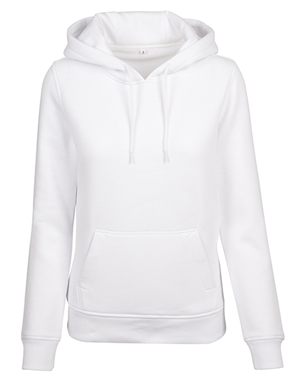 BY026 Ladies´ Heavy Hoody XS / White