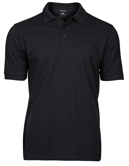 TJ1405 Men´s Luxury Stretch Polo S / Black
