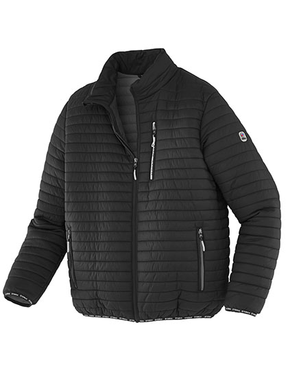 TX62298 Men´s Quilted Jacket 3XL / Black/Anthracite