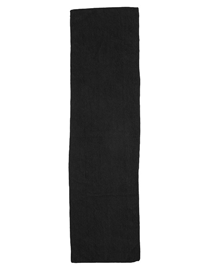 TC17 Microfibre Sports Towel 30 x 110 cm / Black