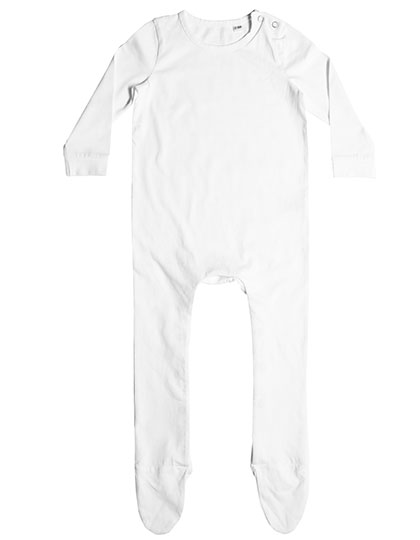 LW650 Organic Sleepsuit 3/6 months / White