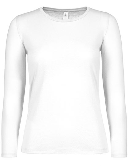 BCTW06T Women´s T-Shirt #E150 Long Sleeve XS / White