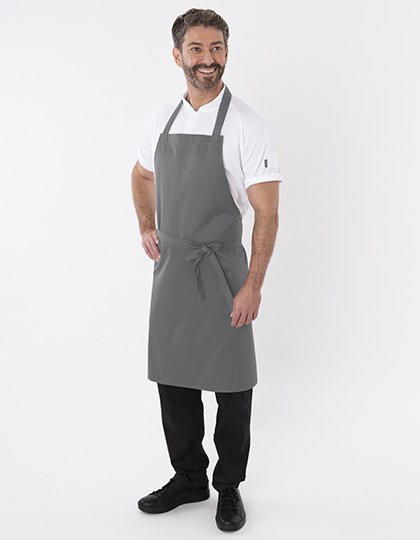 DL010 Bib Apron With Adjustable Halter