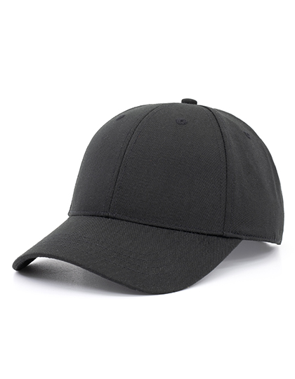 BW7020254 6-Panel Cap Recycled One Size / Black