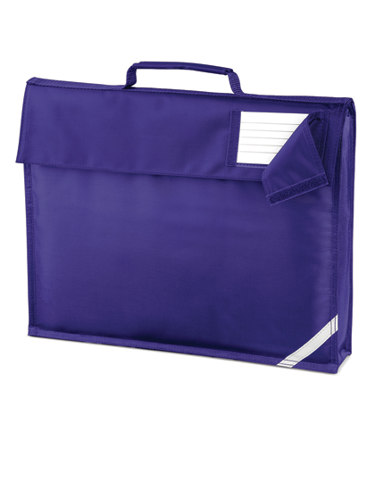 QD51 Junior Book Bag 37 x 30 x 6 cm / Purple