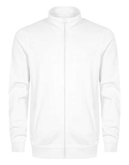 CD5270 Men´s Sweatjacket S / White
