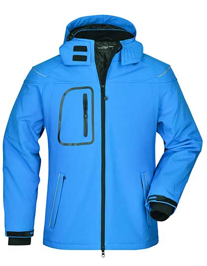JN1000 Men´s Winter Softshell Jacket S / Aqua