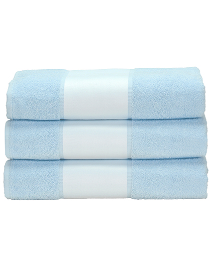 AR080 SUBLI-Me® Hand Towel 50 x 100 cm / Light Blue