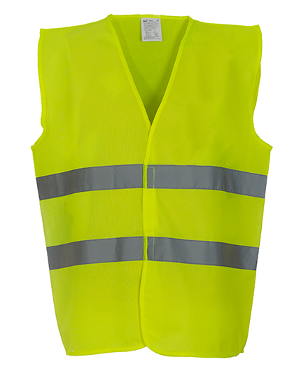 YK102 Hi-Vis 2 Bands Waistcoat 3XL / Hi-Vis Yellow