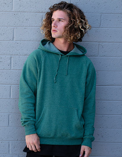 NP305 Unisex Midweight Special Blend Raglan Hooded Pullover