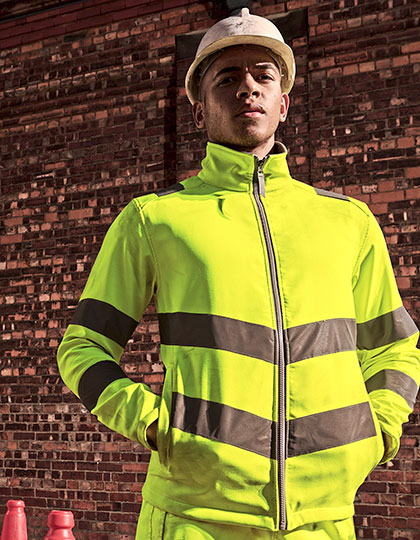 RG712 Pro Contract Hi-Vis Ablaze 2L Softshell Jacket