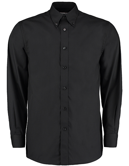 K140 Men´s Classic Fit Workforce Shirt Long Sleeve 37 (S/14H) / Black