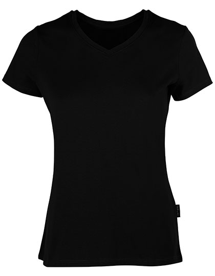 HRM202 Women´s Luxury V-Neck Tees XS / Black